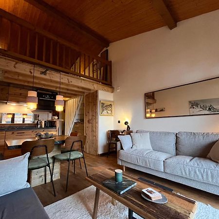Appartement Ensoleille Aux Tines, Vue Massif Chamonix Ngoại thất bức ảnh