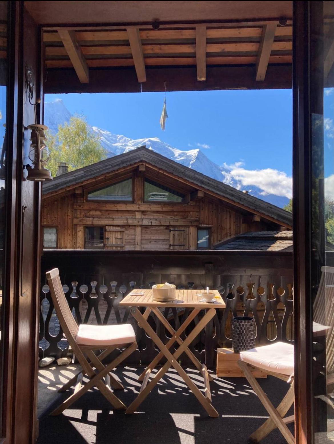 Appartement Ensoleille Aux Tines, Vue Massif Chamonix Ngoại thất bức ảnh